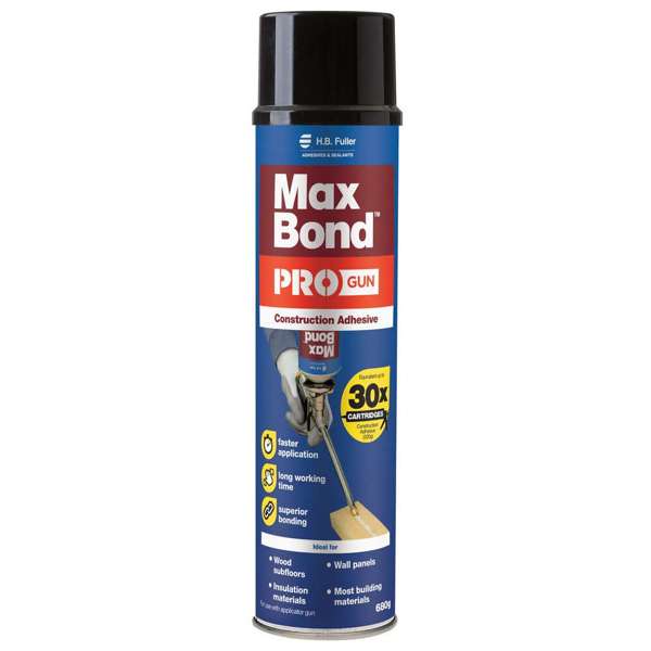 H.B. Fuller MaxBond Pro Construction Adhesive 680g