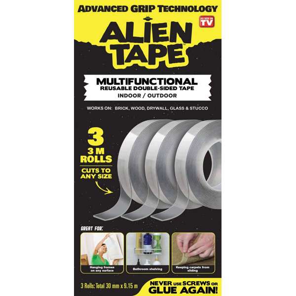 Alien Tape 30mm x 9.15m - 3 Pack