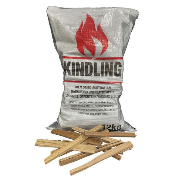 Mixed Hardwood Kindling Bag 12kg