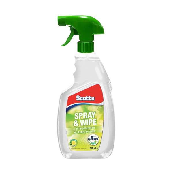 Scotts Spray & Wipe Multipurpose Cleaner Lemon Scented 750ml