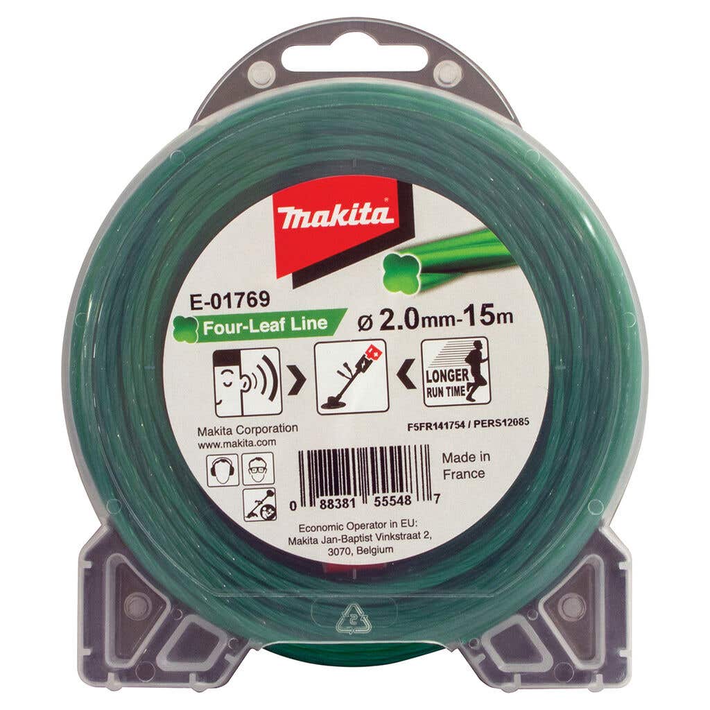 Makita Four Leaf Whipper Snipper Cord 2.0mm x 15M E-01769