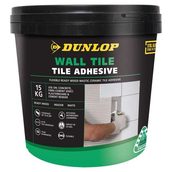 Dunlop Wall Tile Adhesive 15kg