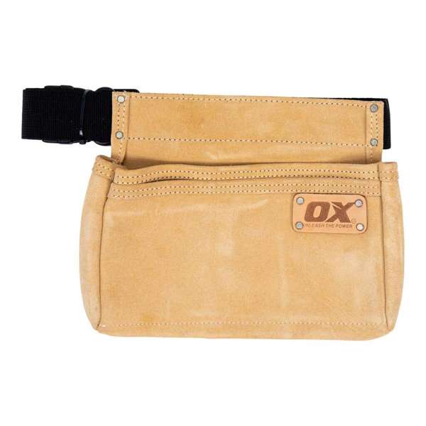 Ox Trade 2 Pocket Heavy Duty Nail Bag