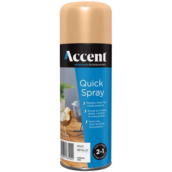 Accent Quickspray Metallic 300g