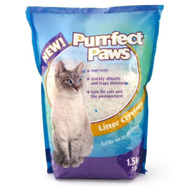 Purrfect Paws Cat Litter Crystals 1.5kg