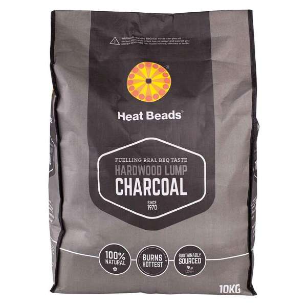 Heat Beads Hardwood Lump Charcoal 10kg