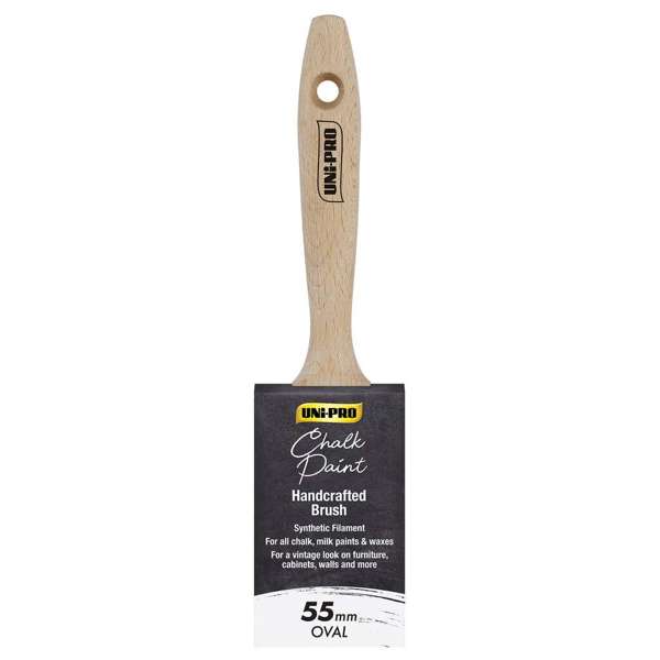 UNi-PRO Chalk Paint Handcrafted Brush Oval 55mm