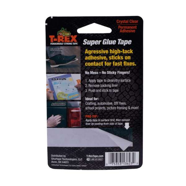 T-Rex Double Sided Super Glue Tape 18mm x 4.5m