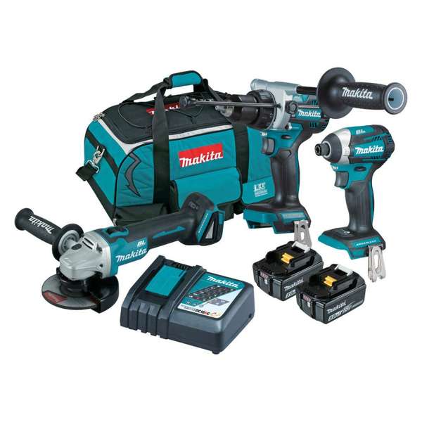 Makita 18V 5.0Ah Brushless Combo Kit - 3 Piece DLX3149TX1