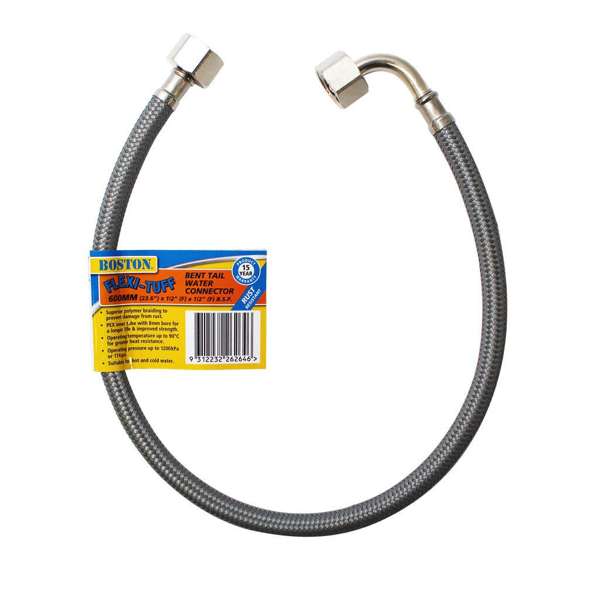 Boston Flexi-Tuff Bent Tail Water Connector 600mm