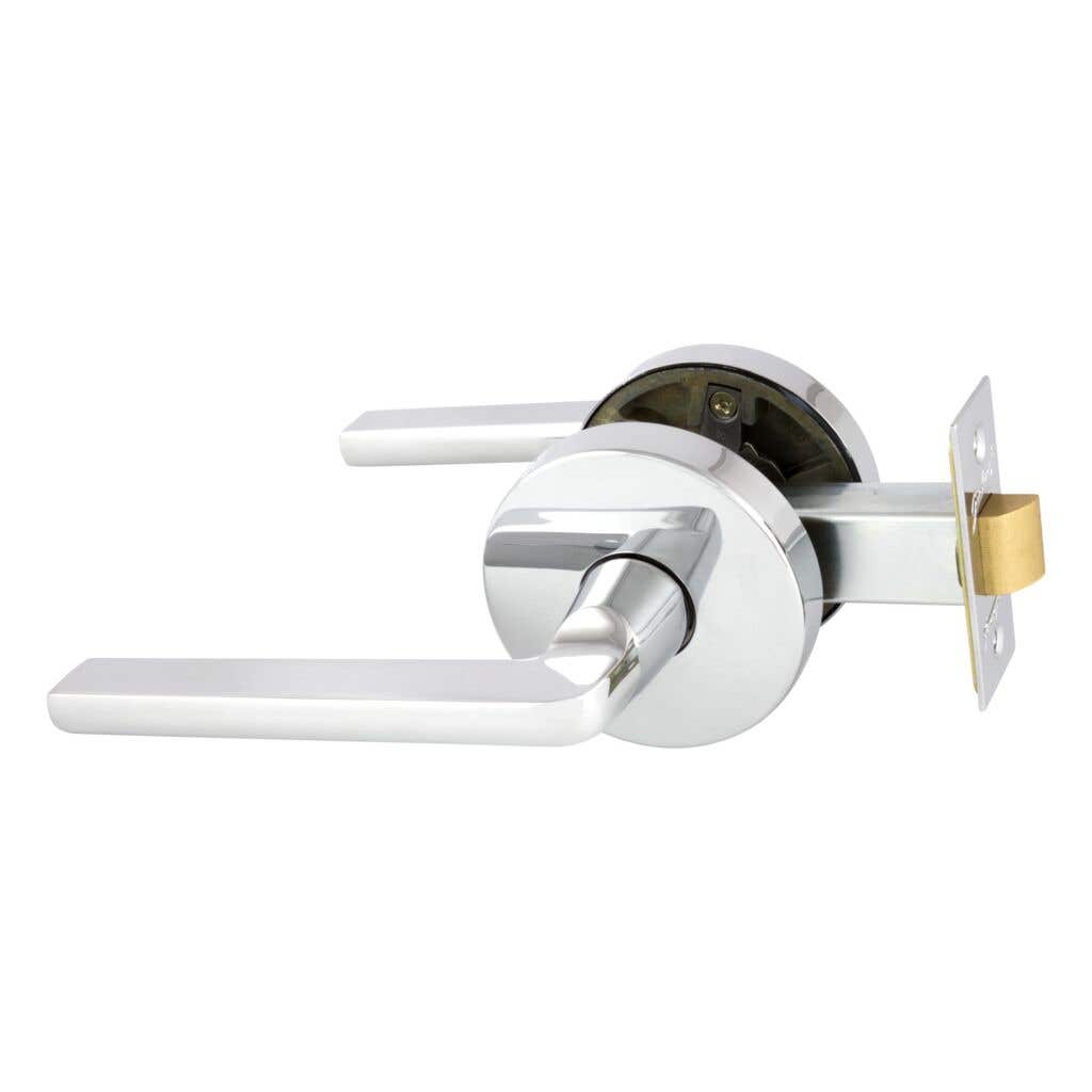 Gainsborough Alba Passage Quickfix Large Rose BC w/ Latch #700ALBLRBCWL