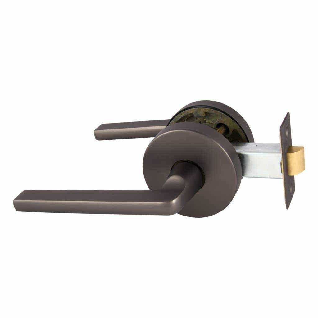 Gainsborough Alba Passage Quickfix Large Rose BC w/ Latch #700ALBLRBCWL