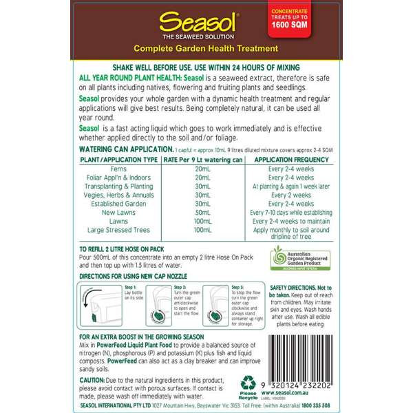 Seasol Fertiliser Concentrate 8L