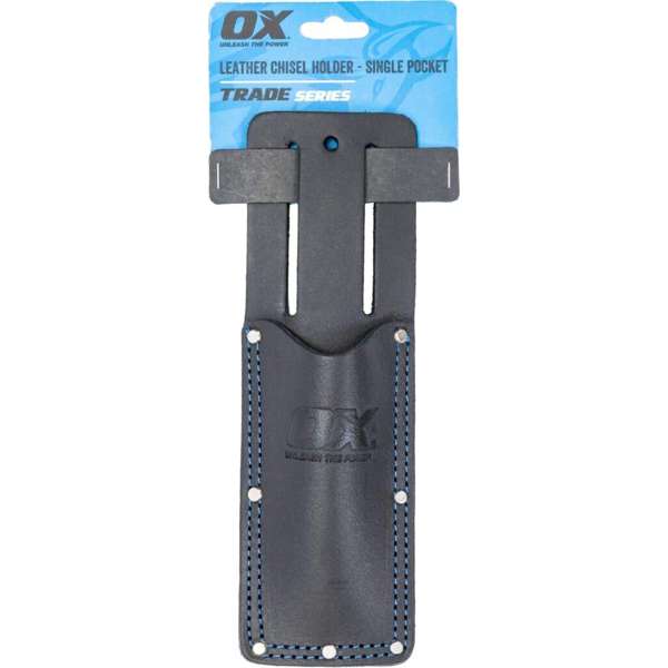 Ox Leather Chisel Holder Black