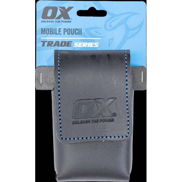 Ox Leather Mobile Phone Holder XL Black