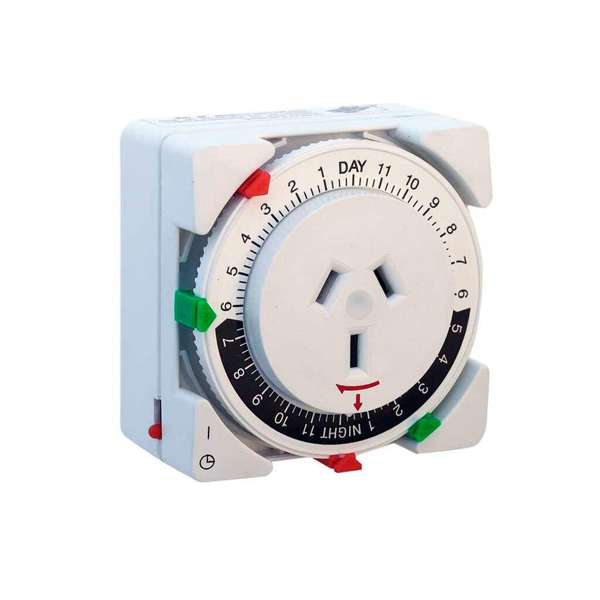 HPM 24 Hour Analogue Easy Set Security Timer