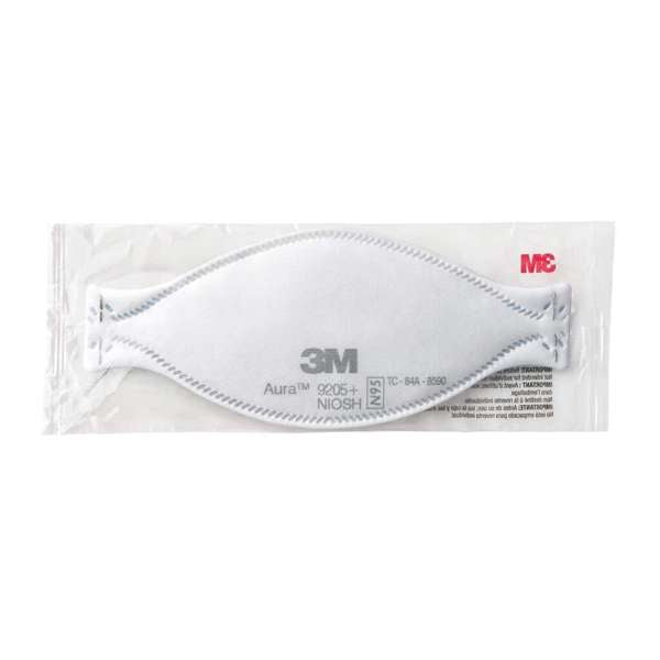 3M Aura P2 DIY Respirator Mask Flat Fold - 3 Pack