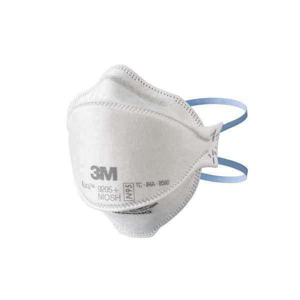 3M Aura P2 DIY Respirator Mask Flat Fold - 10 Pack