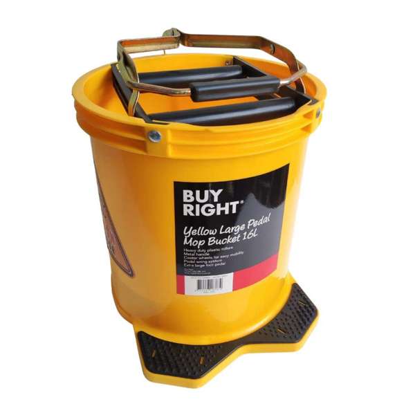 Buy Right Mop Bucket Yellow 16L