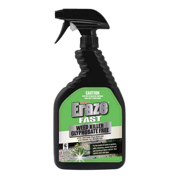 Amgrow Eraze Fast Weed Killer Glyphosate Free RTU 750ml