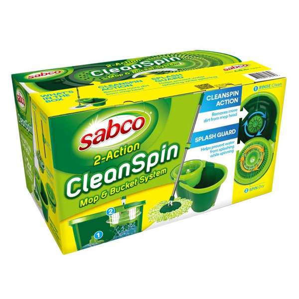 Sabco CleanSpin Mop Set