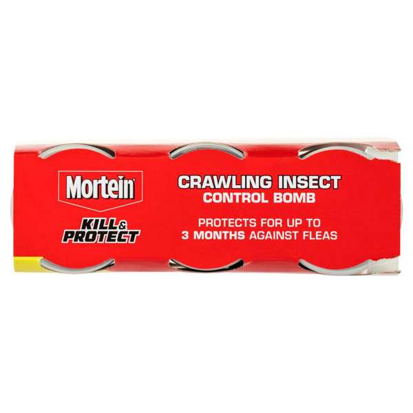 Mortein Kill & Protect DIY Crawling Insect Control Bomb 3 x 125g