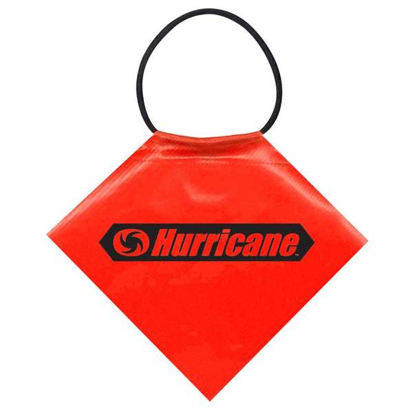 Hurricane Safety Hi-Vis Trailer Flag Orange 300mm