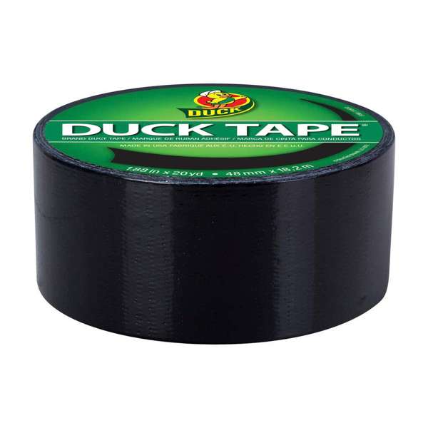 Duck Duct Tape Black 48mm x 18.2m