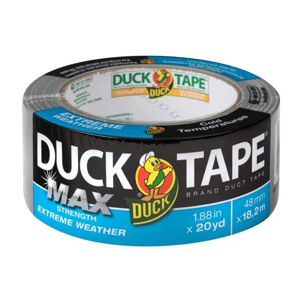 Duck Max Strength Duct Tape Extreme Weather Silver 48mm x 18.2m