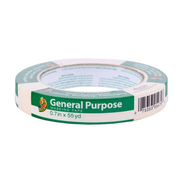 Duck Masking Tape General Purpose Beige 18mm x 55m