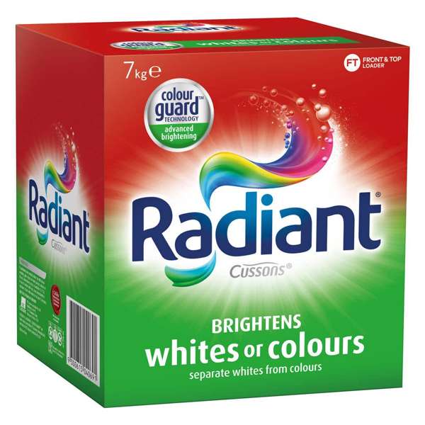 Radiant Whites & Colours Laundry Powder 7kg