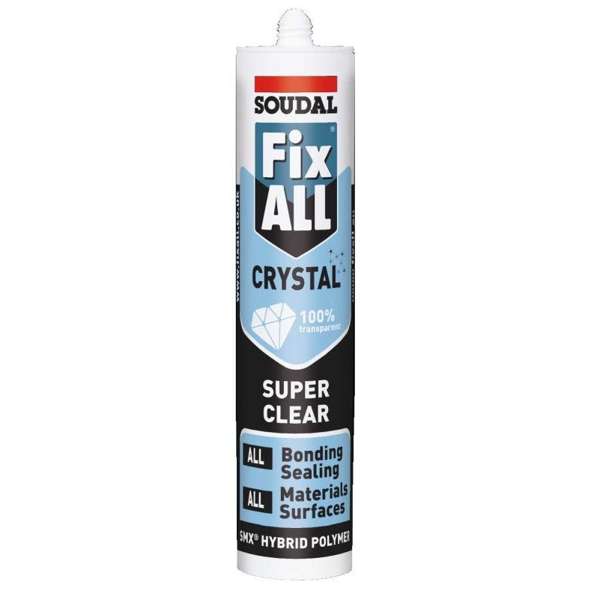 Soudal Fix All Sealant Crystal Clear 290ml