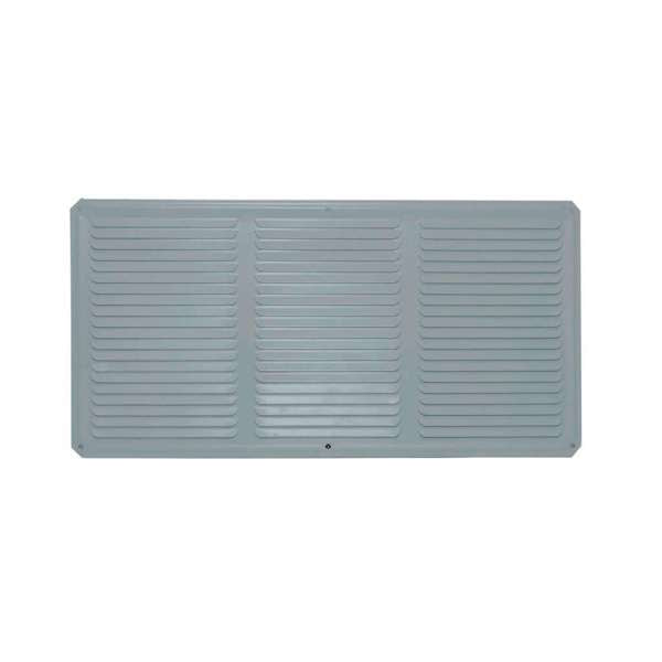 Alpine Ventilation Eave Vent Grey 400 x 200mm - 2 Pack