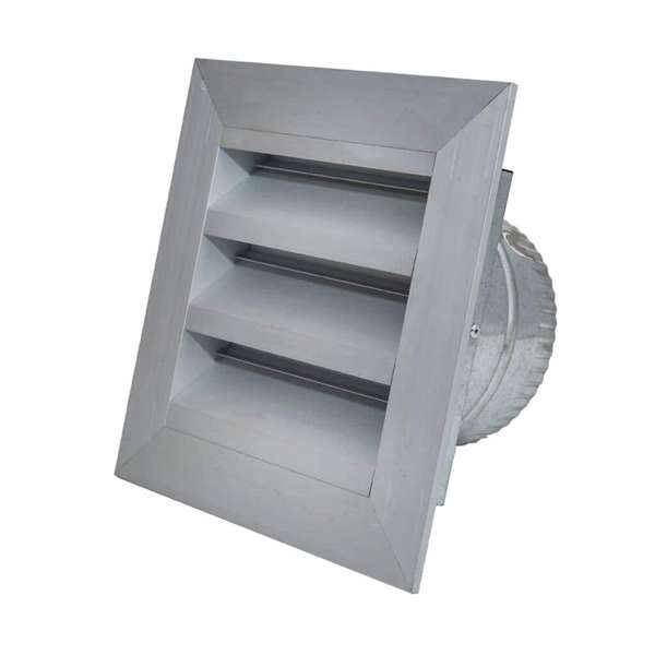 Alpine Ventilation Weatherproof Louvre Wall Vent BAL-40 125mm