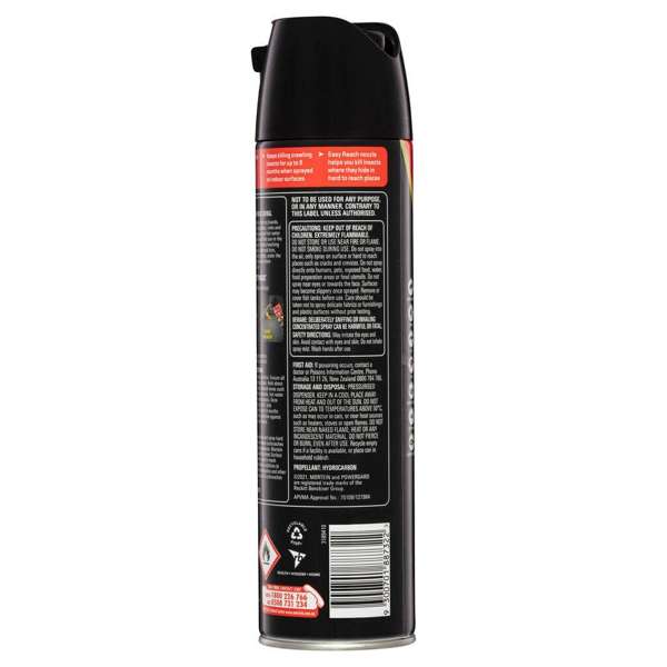 Mortein PowerGard Easy Reach Crawling Insect Surface Spray 350g