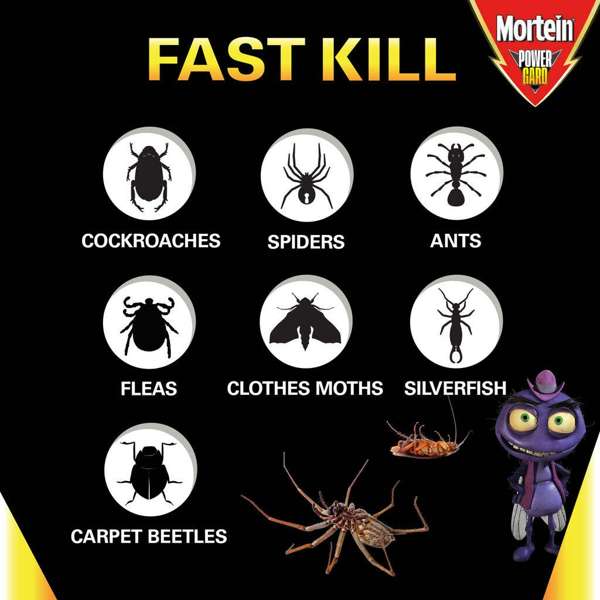 Mortein PowerGard Easy Reach Crawling Insect Surface Spray 350g