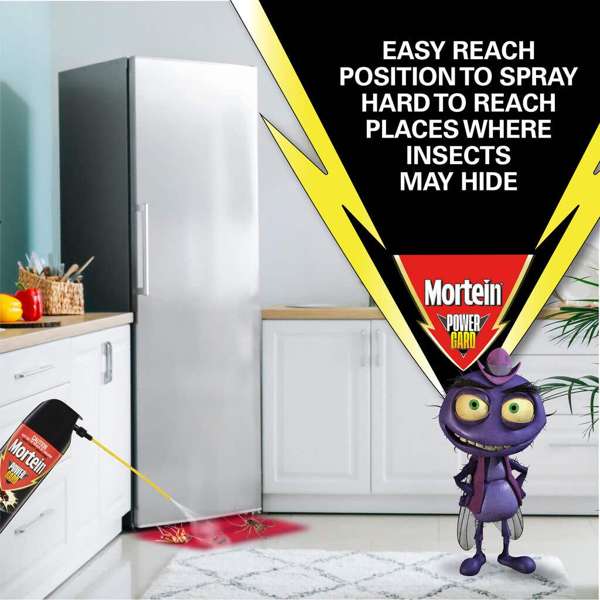 Mortein PowerGard Easy Reach Crawling Insect Surface Spray 350g