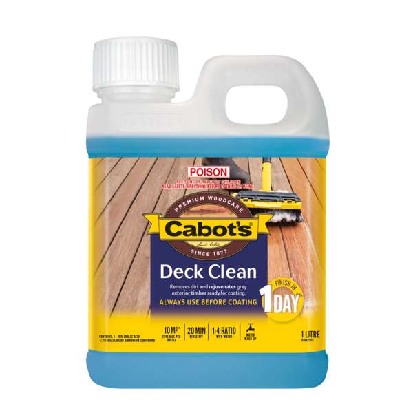 Cabot's Deck Clean