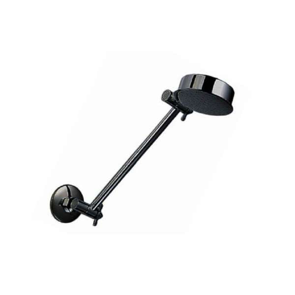 Mildon Shower Rose with All Directional Arm Black