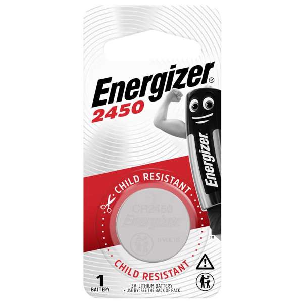 Energizer Battery Coin Lithium ECR2450 BP1