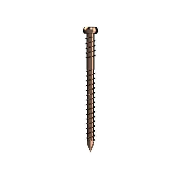 Bremick Decking Screw Trim Head Torx 20 Ultrafast Bronze 10g x 60mm - 500 Pack