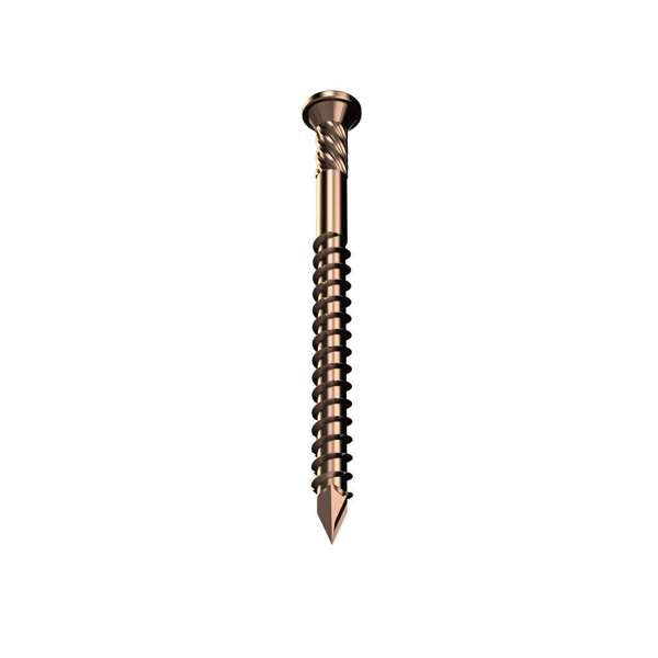 Bremick Decking Screw Truss Head Ultrafast Bronze 10g x 65mm - 500 Pack