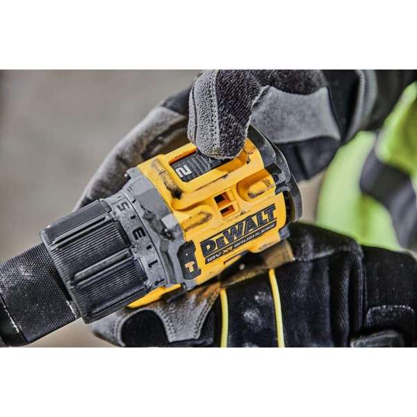 DeWalt 18V XR Li-ion Cordless Brushless 2-Speed Hammer Drill Driver Skin