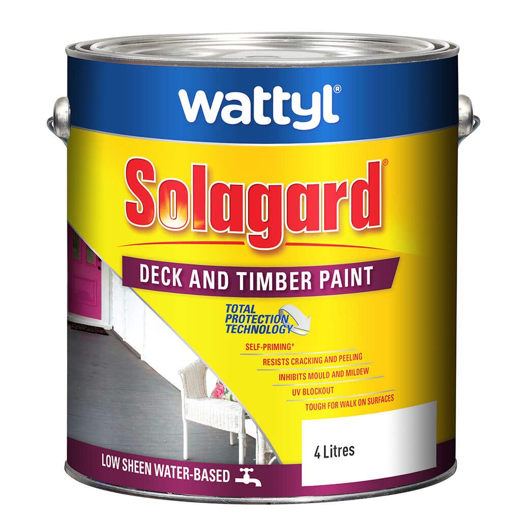 Solagard Deck Timber Paint Msn Brown 4L