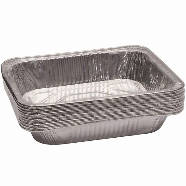 BBQ Buddy Aluminum Tray Large - 10 Pack