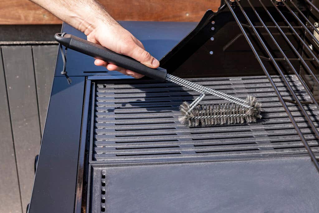 BBQ Buddy Double Grid Grill Brush