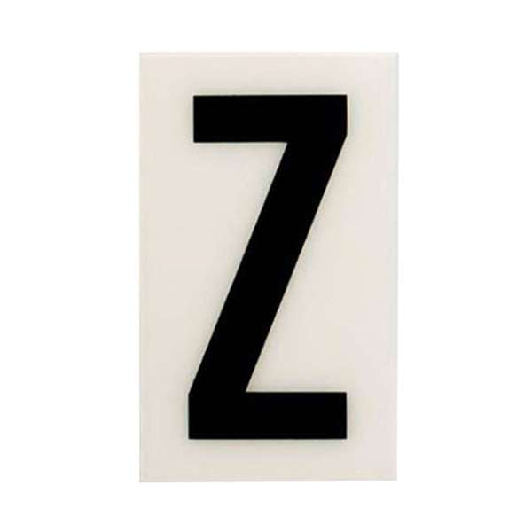 Sandleford 85mm White Self Adhesive House Letter Z