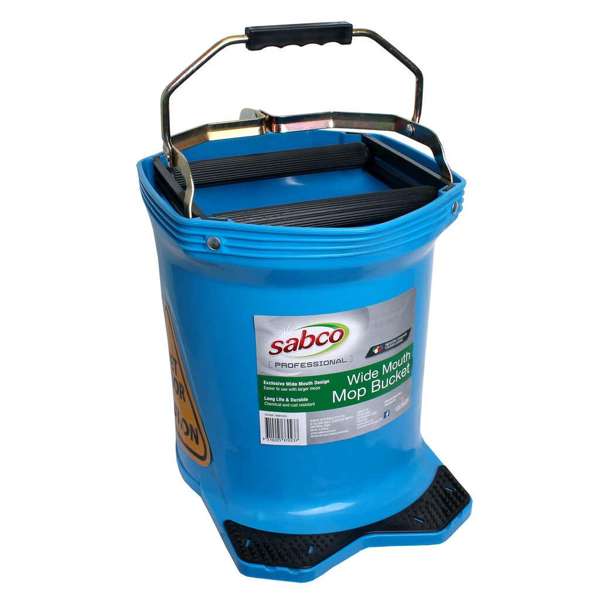 Sabco Professional Bucket Wide Mouth Blue 16L