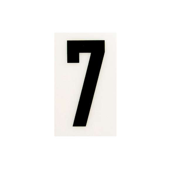 Sandleford 85mm White Self Adhesive House Number 7