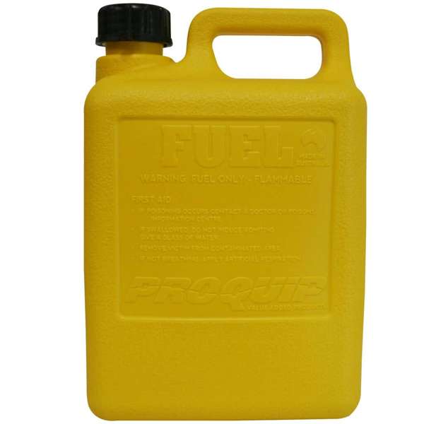 Pro Quip Fuel Can Plastic Diesel Yellow Safe-T-Pour 5L